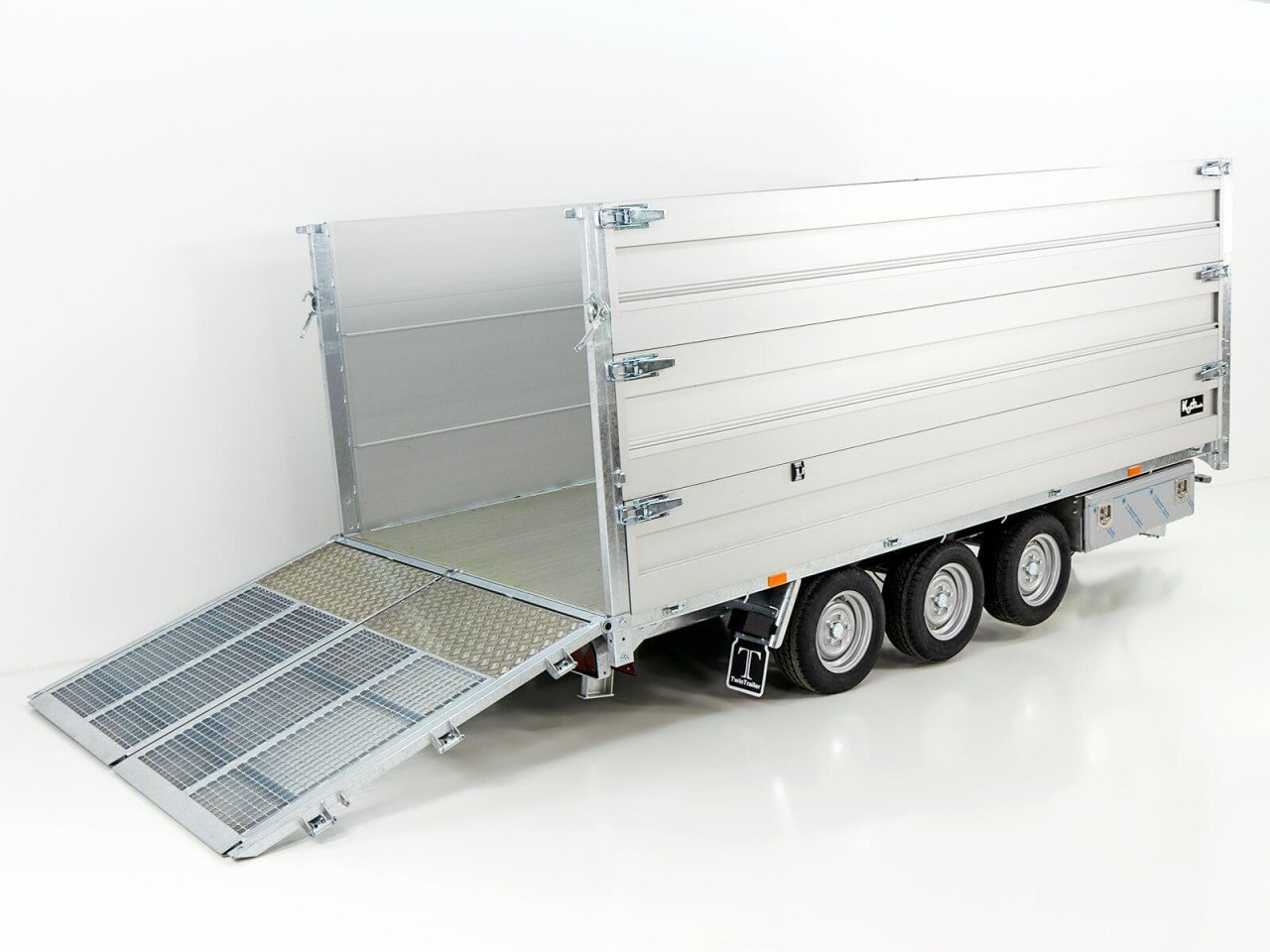 Effizient Arbeiten mit dem Twintrailer Multi-Heckkipper TR35-40 - Image principale