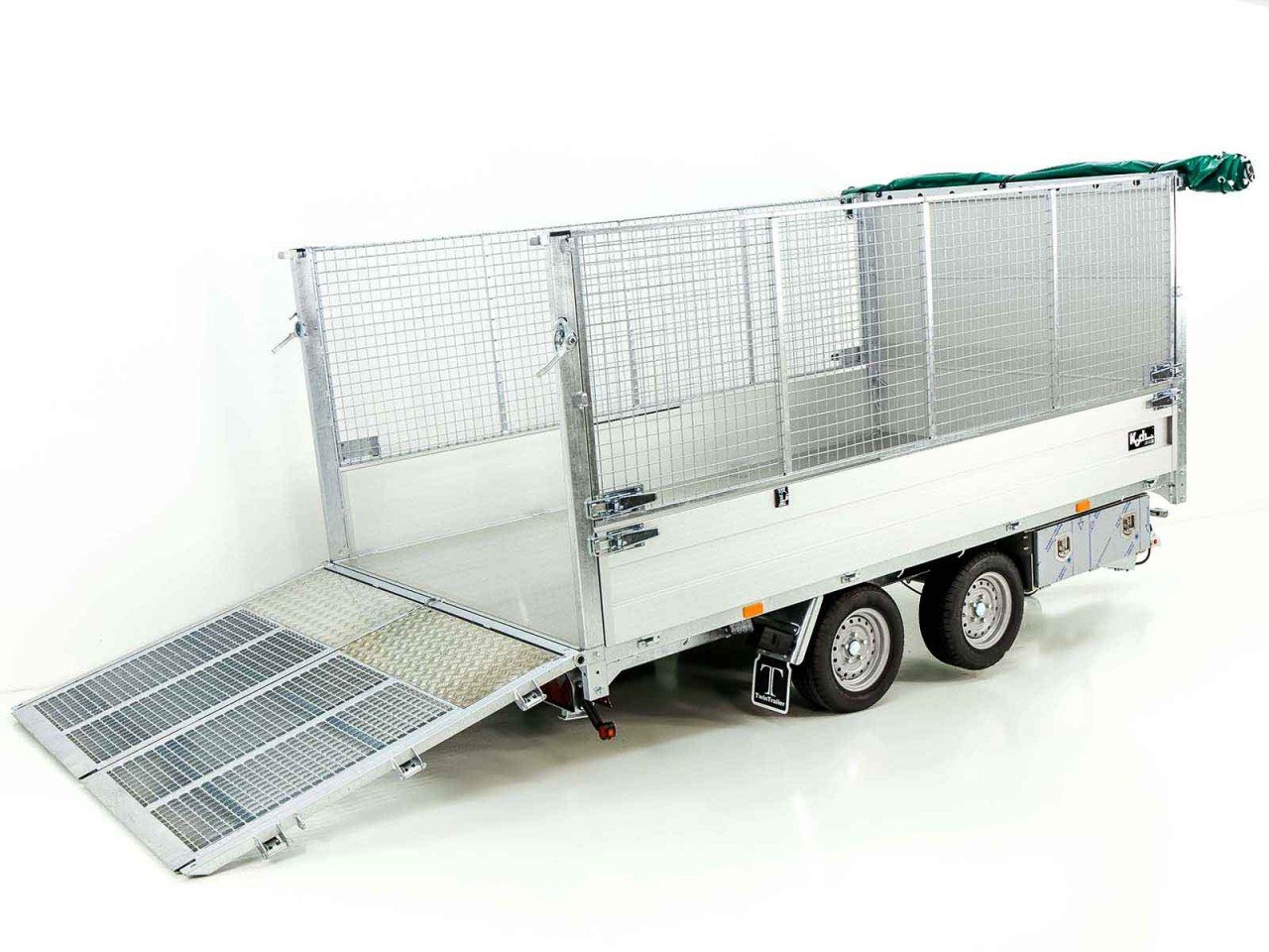 Vielseitige Transportlösung mit Twintrailer Multi-Heckkipper - Image principale